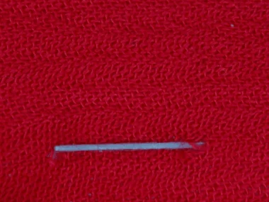 Crinkle Viscose - Red