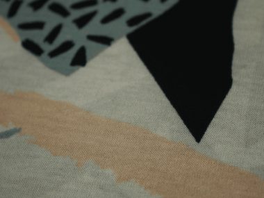 Patterned Spun Poly Vortex close up